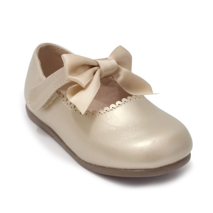 Sapato menina dourado Beppi Glitz 2204920