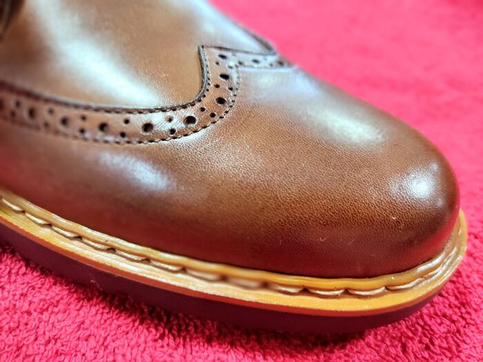 Sapato Walker Flex Elegance castanho [5925]