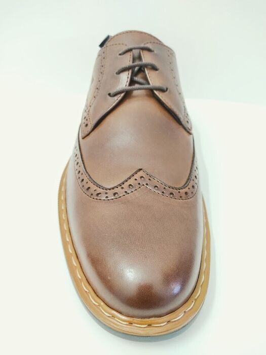 Sapato Walker Flex Elegance castanho [5925]
