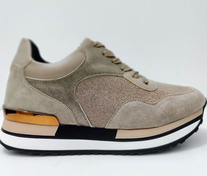 Sapato desportivo LAPIERCE taupe [DS25]