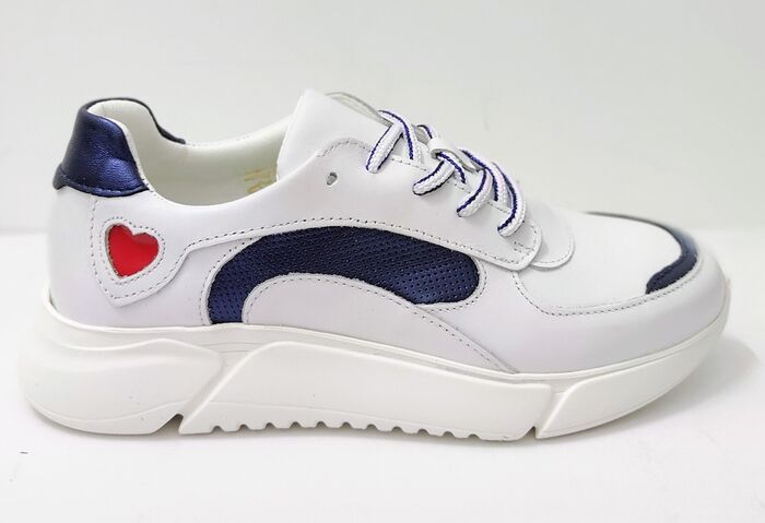 Sapato desportivo Shakira 2000 branco e azul
