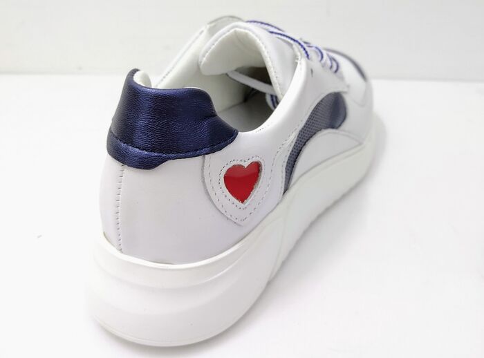 Sapato desportivo Shakira 2000 branco e azul