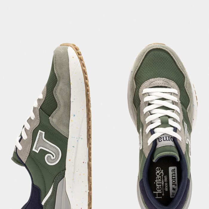 Sapatilha JOMA verde sola virgem