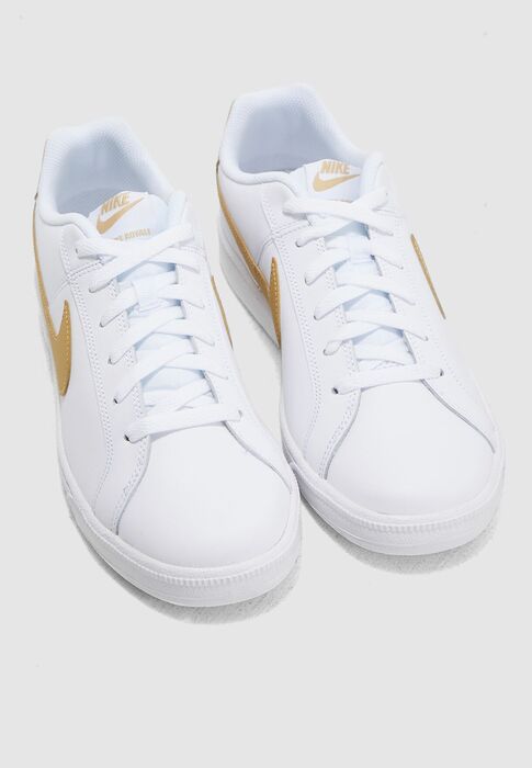 Sapatilha Nike Court Royale branco e amarelo [749747106]