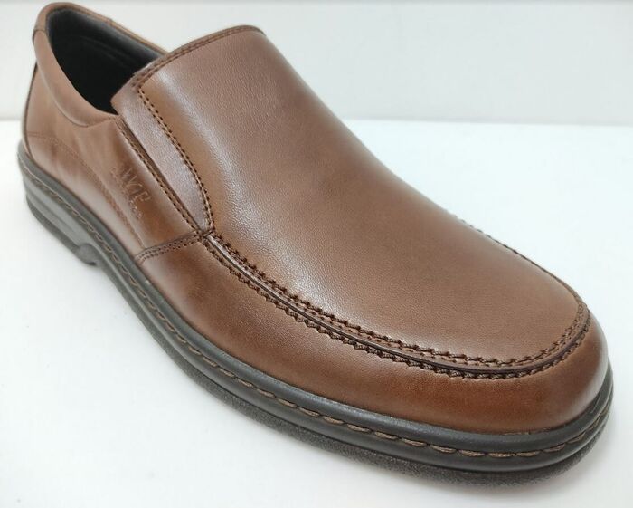 Sapato Walker Flex pala em castanho 2822