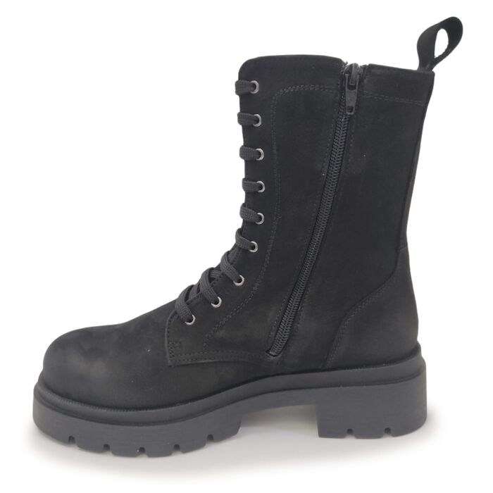 Botas estilo MILITAR em pele Texas preta