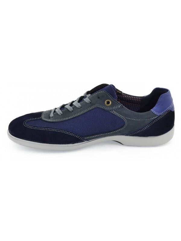 Sapato Camport Silver camurça azul [82964001]