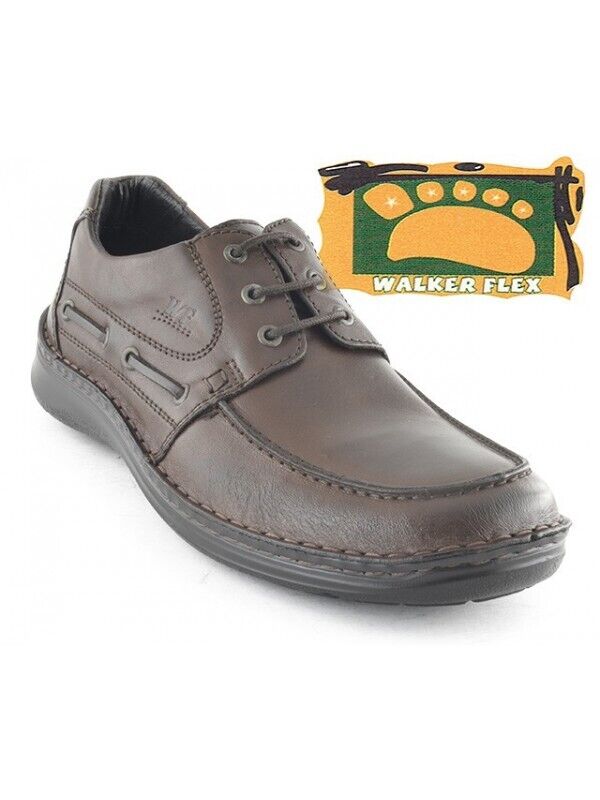 Walker Flex conforto em castanho 5027