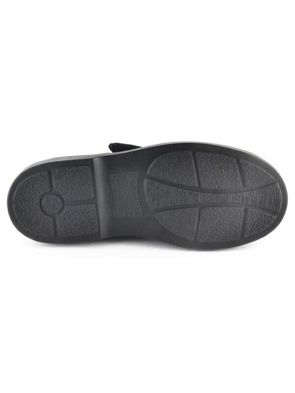 Sapato SP Conforto com velcro em preto [SP837]