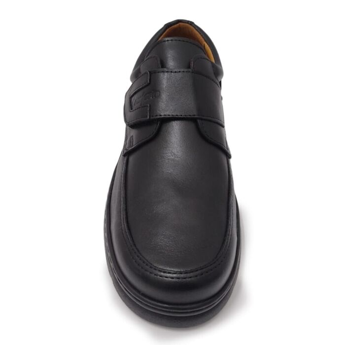 Sapato CONFORTO com velcro colante preto 790PRT