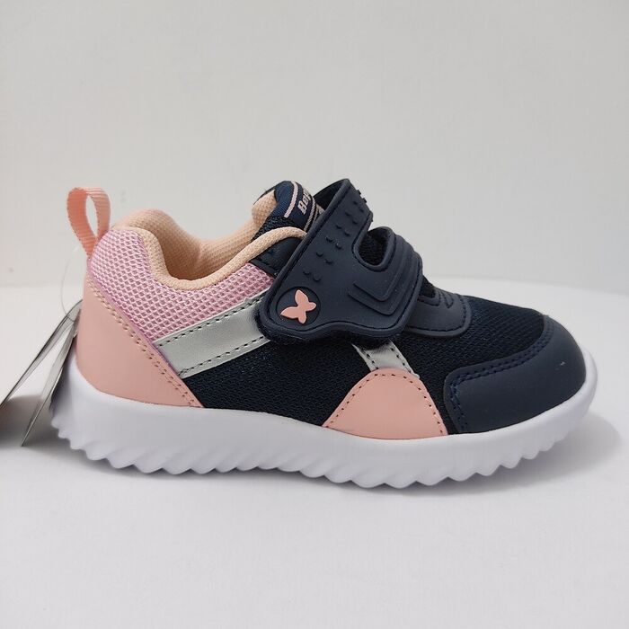 Sapatilha Beppi Casual azul e rosa [2186010]