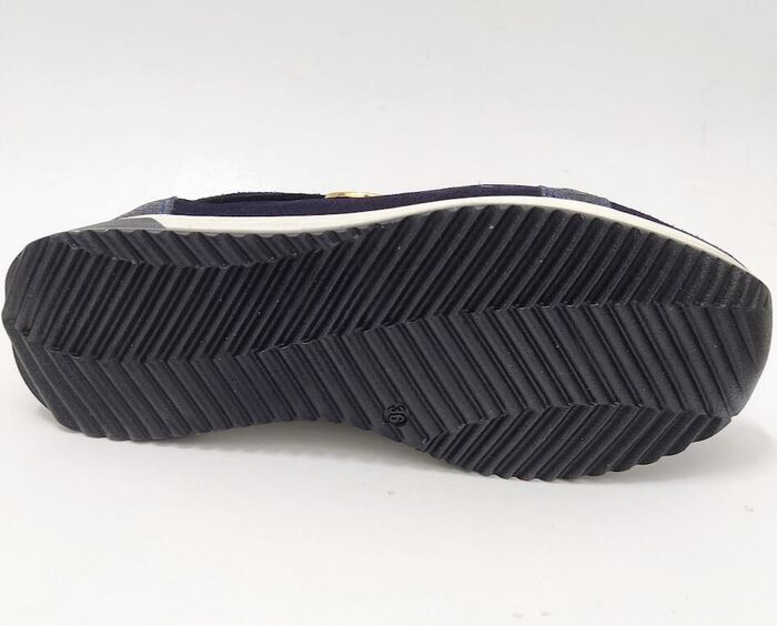 Sapato desportivo MEU PÉ em azul [982/C_A]