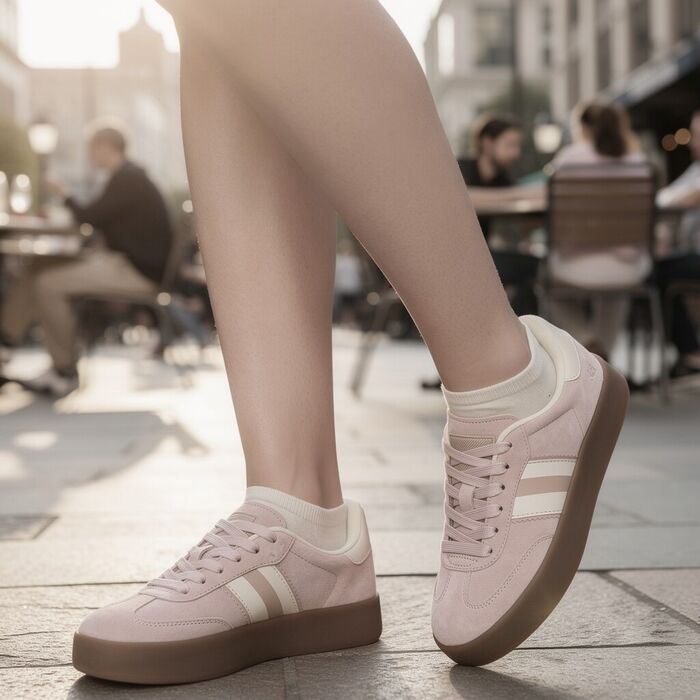 Sapatos desportivos BEPPI rosa nude