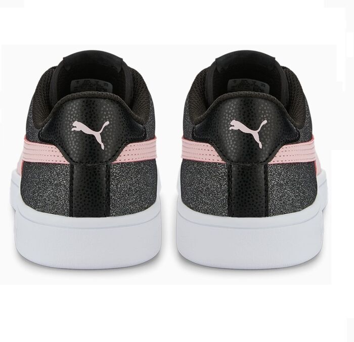 Sapatilha PUMA Smash v2 Glitz Glam Jr preta 36737730