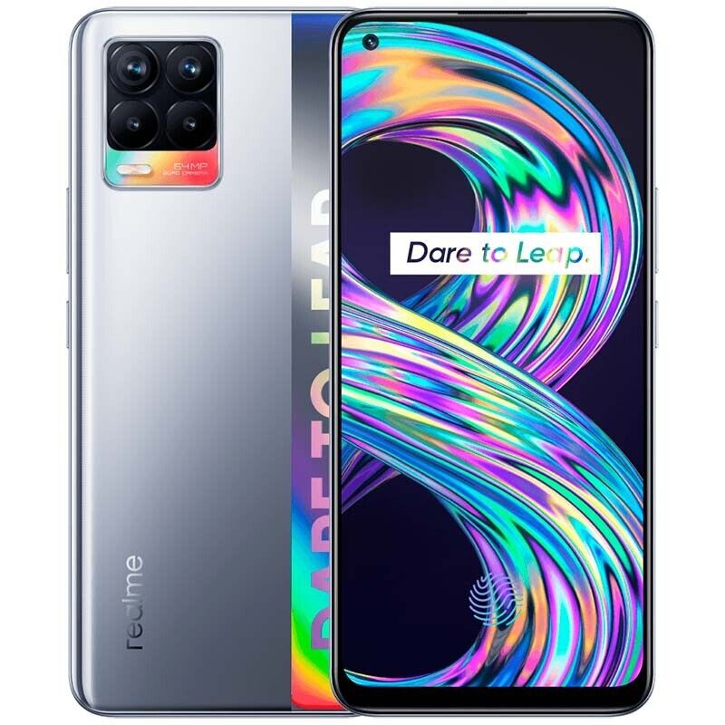 Смартфон realme 8 6 128gb cyber silver обзор