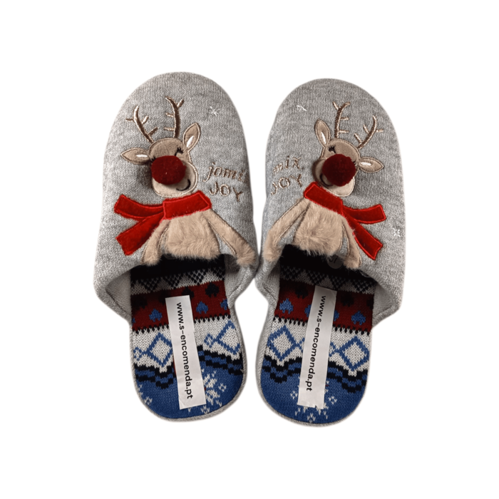 Chinelo cinza