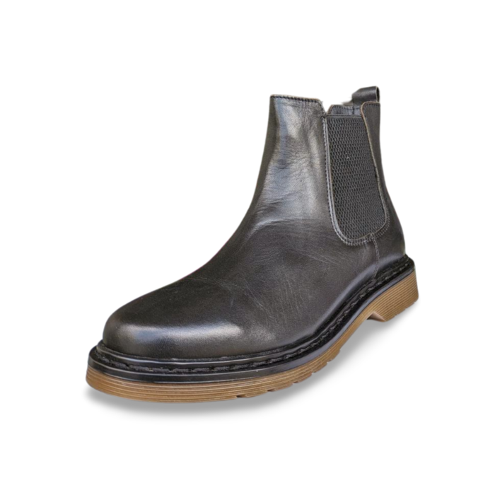 bota em pele