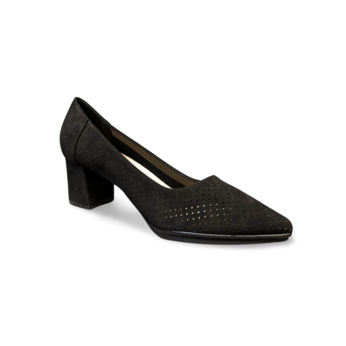 Sapato Feminino de Salto Alto Elegante - Preto - Conforto e Estilo para Qualquer Ocasião