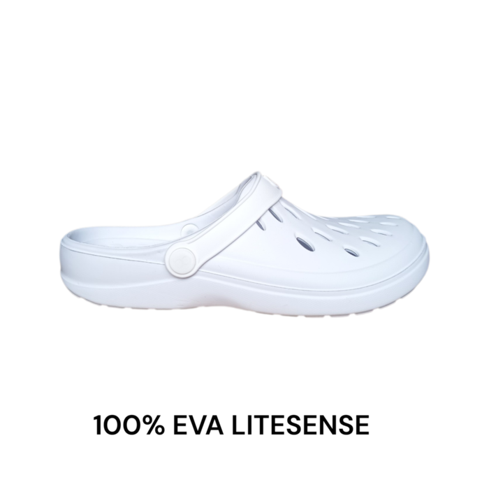 Clog Feminino Boa Onda Easy Off White | 100% EVA Litesense | Impermeável | Anatômico | SuperLeve | Feito no Brasil | 16€