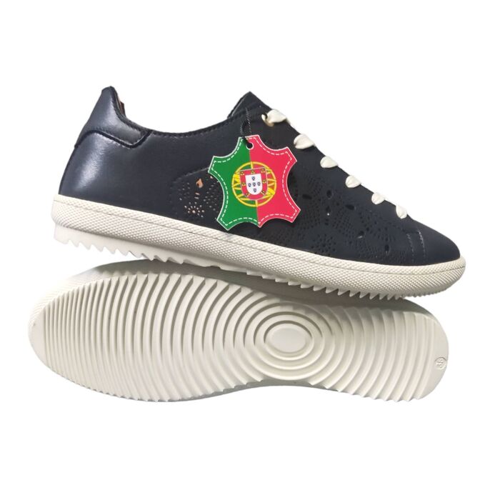 Sapato Conforto Azul 