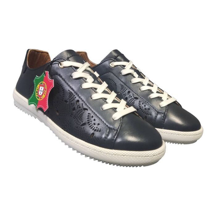 Sapato Conforto Azul 