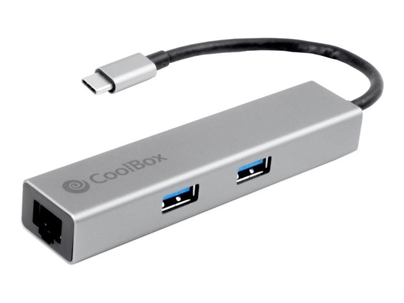 COOLBOX MINIDOCK4 4-PORT USB-C HUB WITH