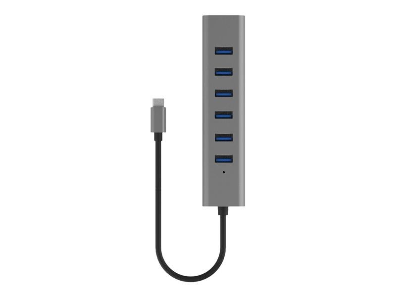 I-TEC USB-C Charging Metal HUB 7 Port wi