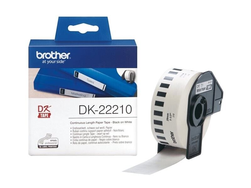 BROTHER DK22210 Continuous Paper Tape 29