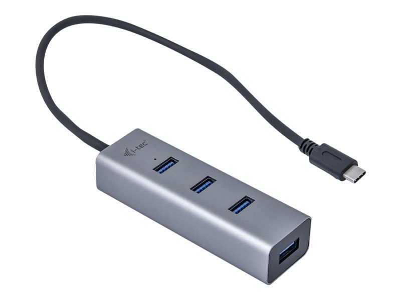 I-TEC USB C Metal HUB 4 Port without pow