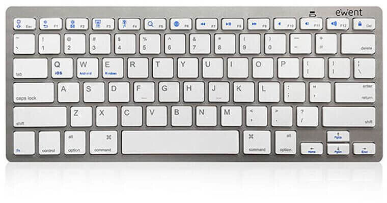 Teclado Bluetooth Ewent Compacto IOS/Android/Windows Pratea