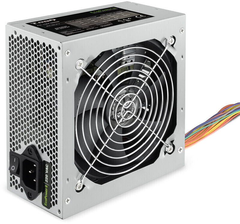 Fonte de Alimentação Tooq Ecopower II ATX 500W