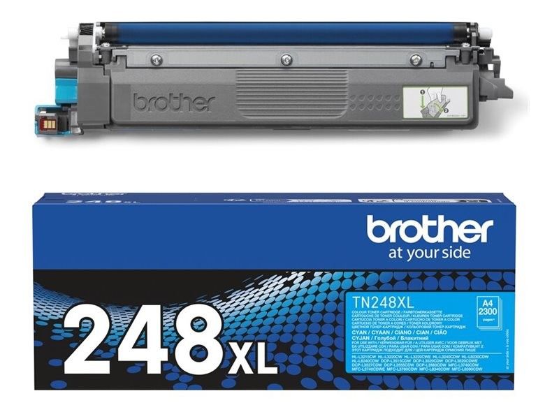 BROTHER TN248XLC Cyan Toner Cartridge IS