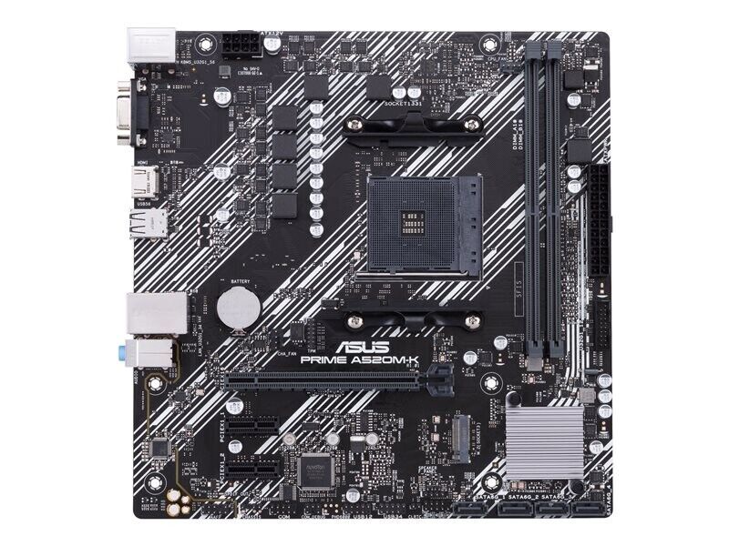 ASUS PRIME A520M-K AMD Socket AM4 for 3r