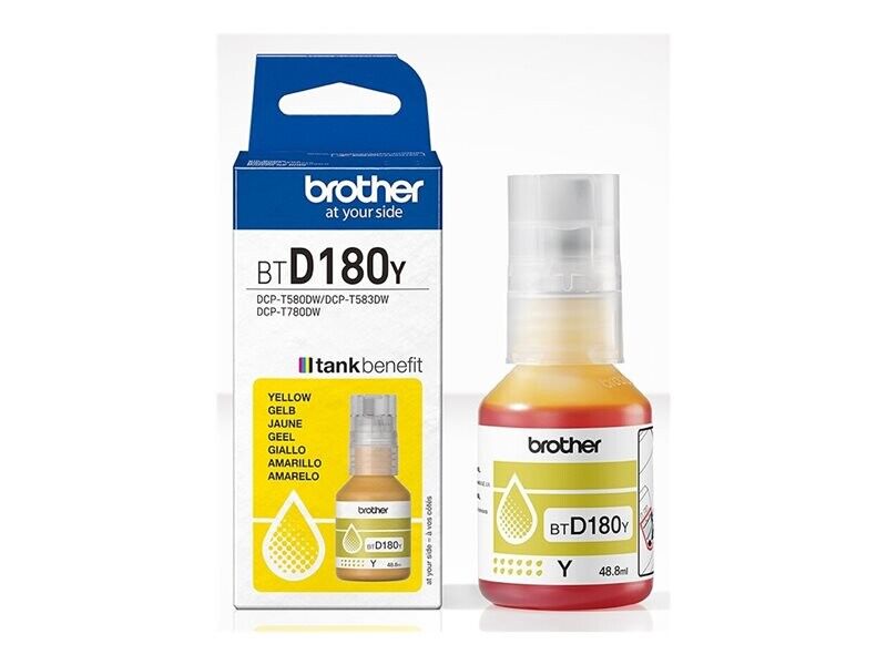 BROTHER Yellow ink bottle yield