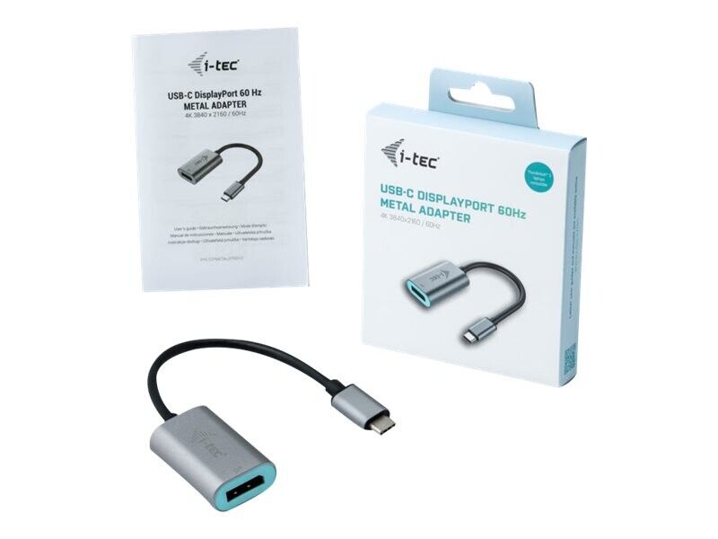 I-TEC USB C to Display Port Metal Adapte