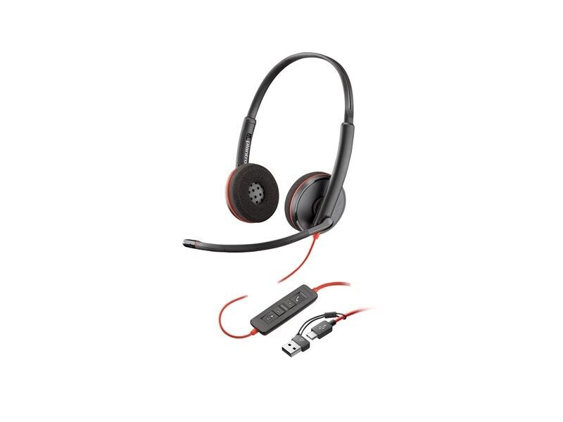 HP Poly Blackwire 3220 Stereo USB-C Head