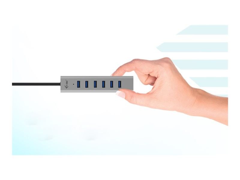I-TEC USB-C Charging Metal HUB 7 Port wi