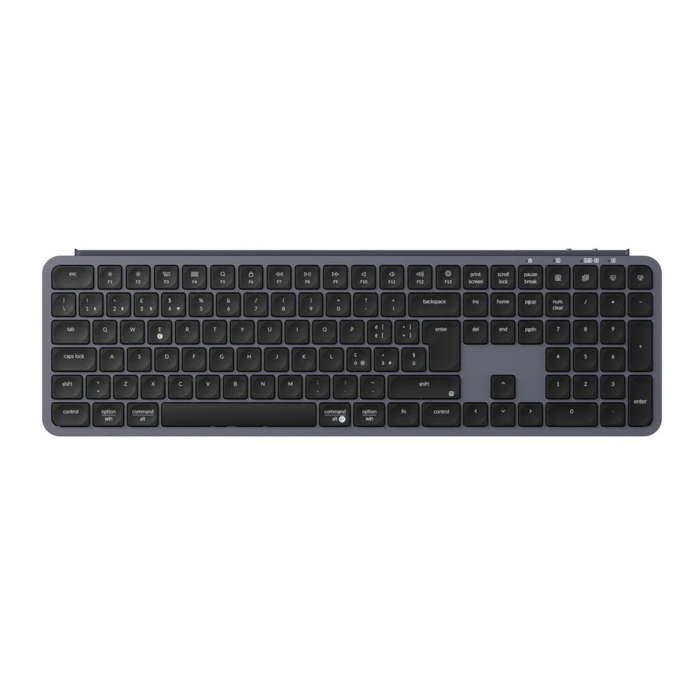 Teclado Keychron B6 Pro Ultra-Slim 100% Wireless Scissor Switch Silent Tri-Mode