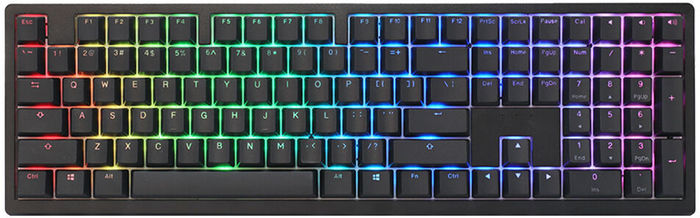 Teclado Mecánico Ducky Zero 6108 100% Classic Black RGB Wir