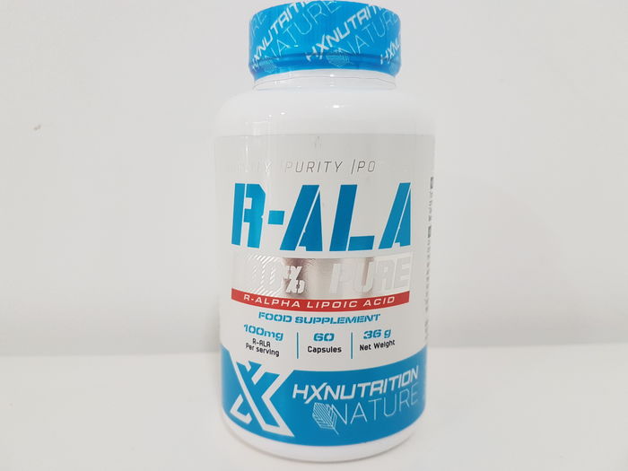 Ácido R-alfa-lipóico 100 mg, 60 cápsulas