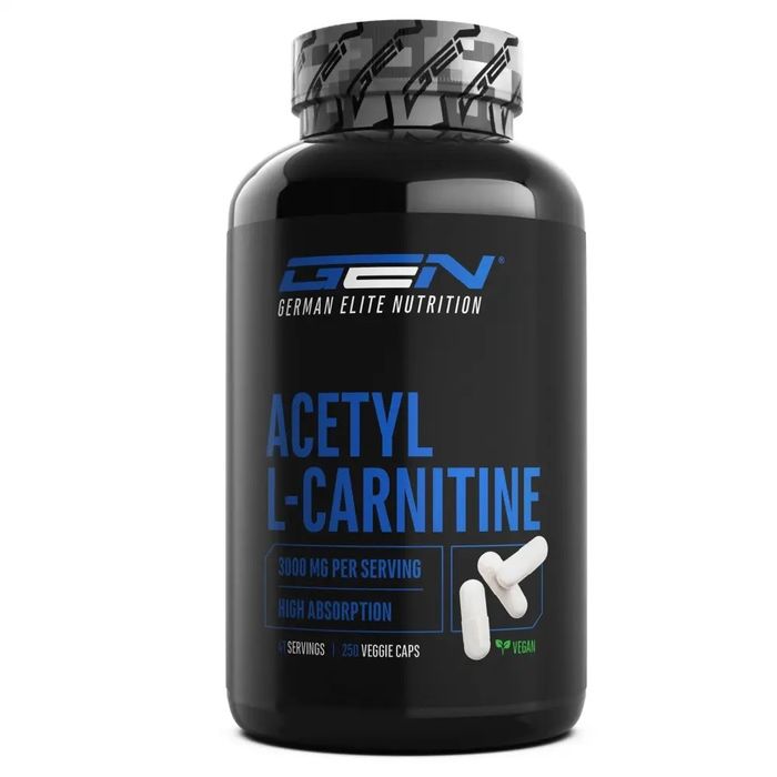 Acetil L-Carnitina 3000 500mg - 250 cápsulas