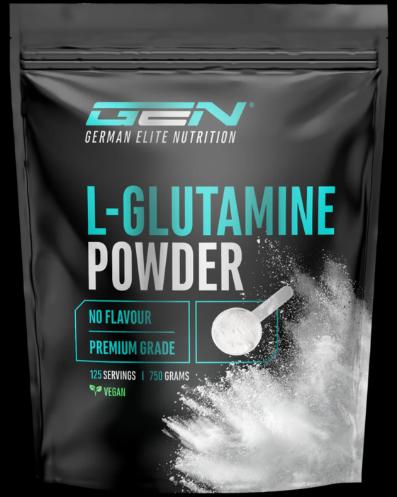 L-Glutamina pura em pó 750g