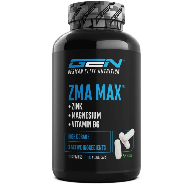 Zinco, Magnésio e Vitamina B6 (ZMA) - 180 cápsulas