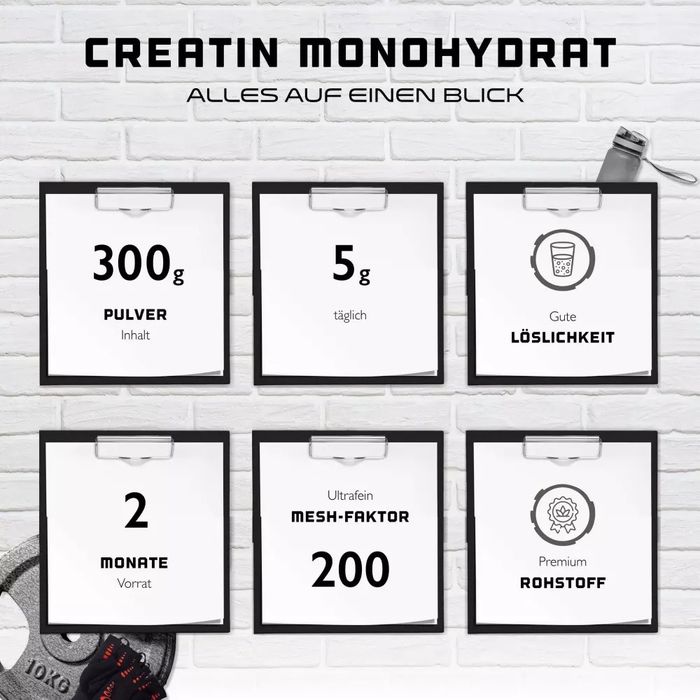 GEN Creatina Monohidratada em Pó, 300g