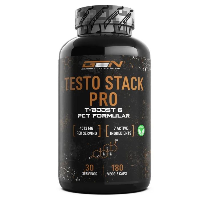 Testo Stack Pro, 180 cápsulas