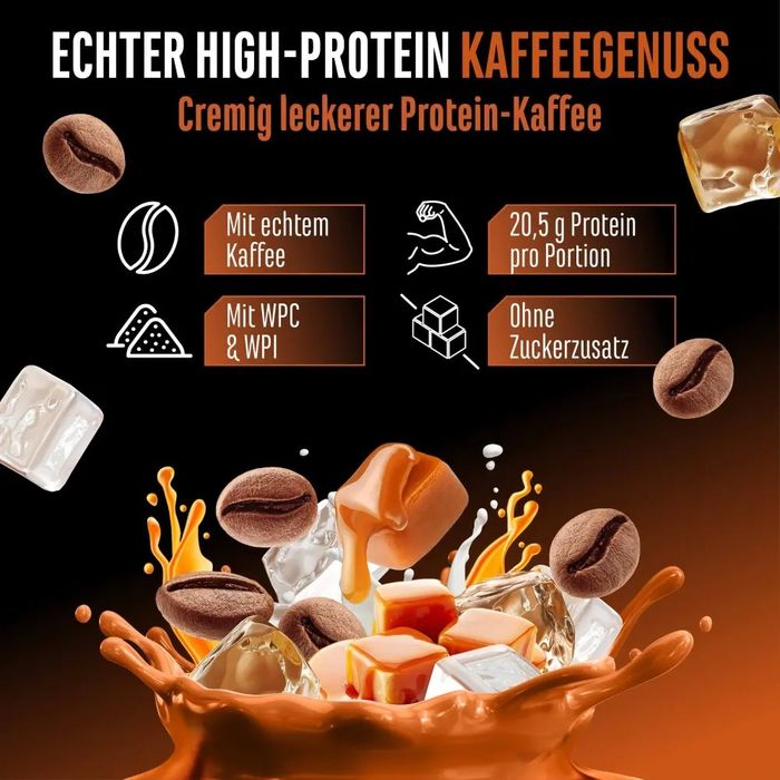 Whey presso Protein Café - 908 g - Caramelo