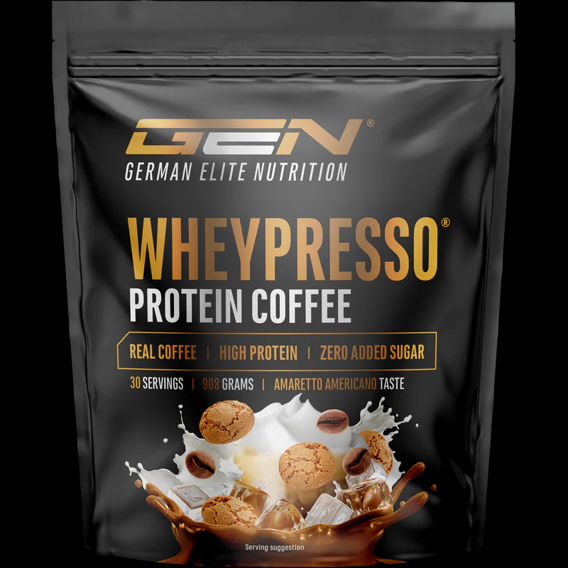 Café Proteico Wheypresso - 908 g - Amarettto Americano