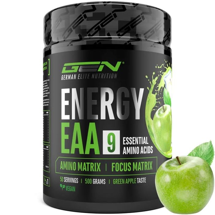 Mistura Energética EAA 500 g - reforço pré-treino, vários sabores