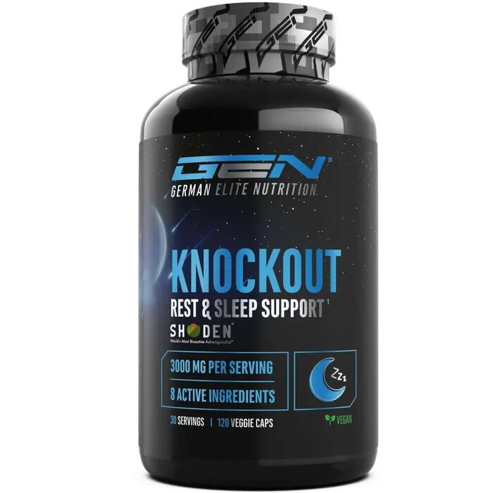 Suporte para Sono e Recuperação - Knockout, 120 cápsulas