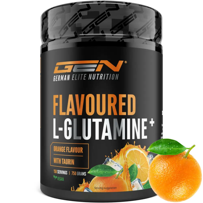 L-Glutamina em pó com sabor 750g
